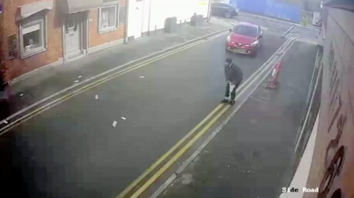 Two Idiot Robbers Lose The Cash They Just Stole To A Karmic Gust Of Wind