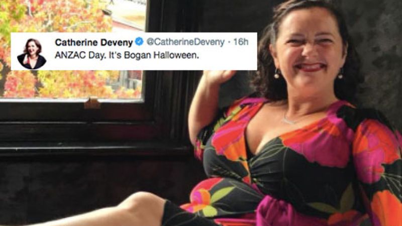 Comedian Catherine Deveny Received “Rape Threats” Over ANZAC Day Tweets