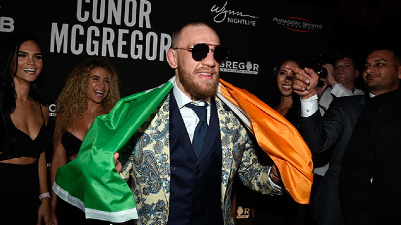 Here’s Footage Of Conor McGregor Hurling A Hand Truck Through A Bus Window
