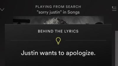 Whoever Does The ‘Behind The Lyrics’ On Spotify Sound 100% Done 