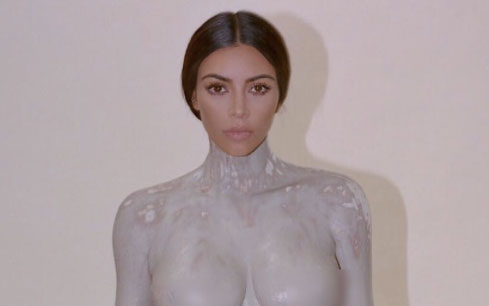 Kim Kardashian Nude Pic Fragrance Outrage