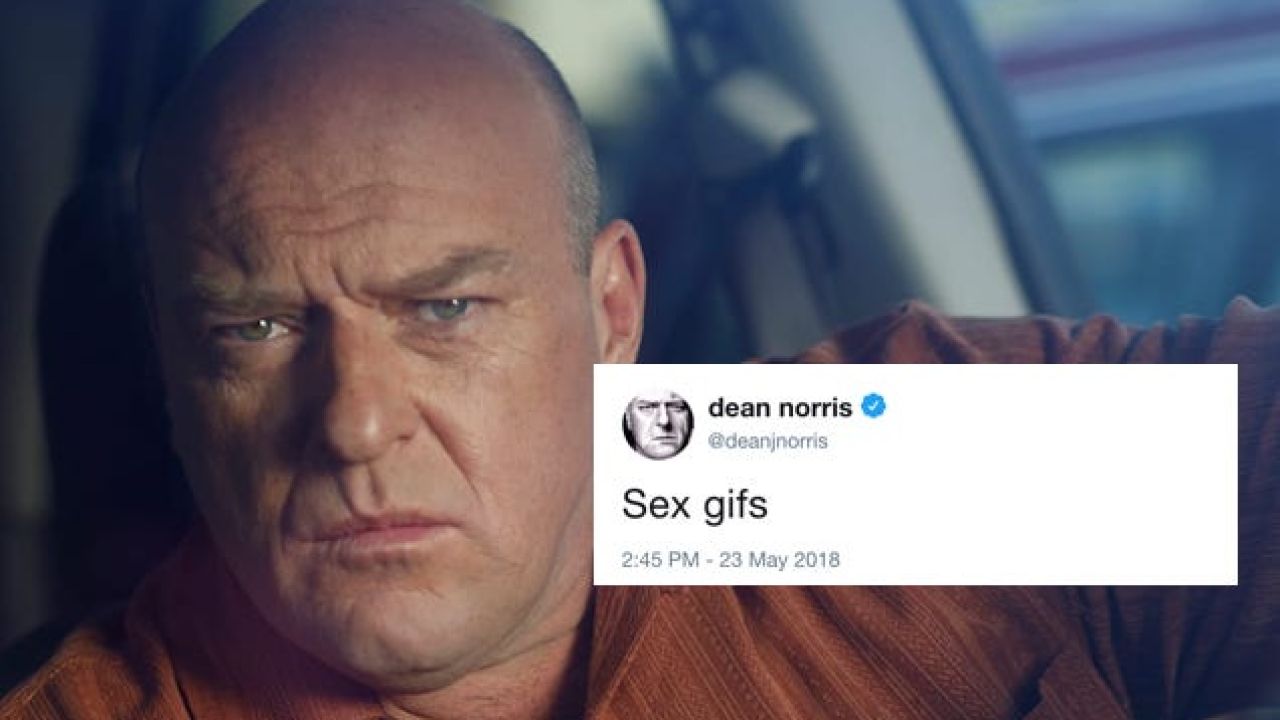 Can You Help Actor Dean Norris Find “Sex Gifs”