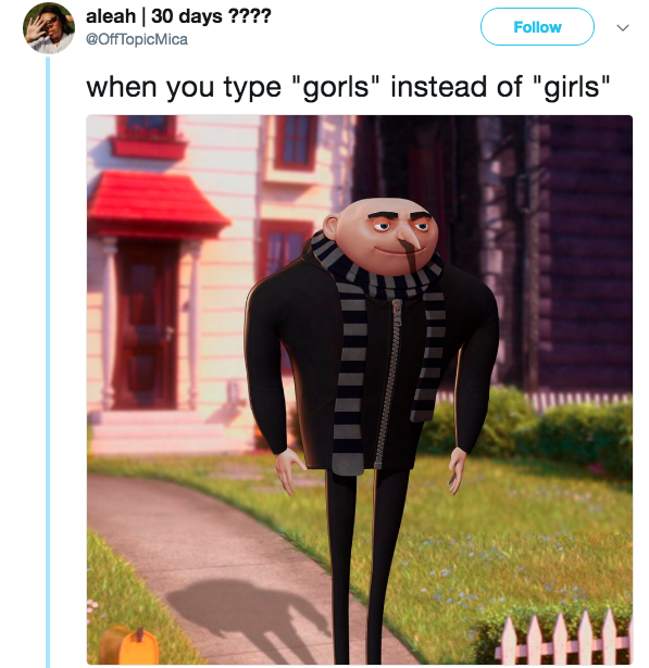 Gru From Despicable Me Saying 'Gorl' Is Now A Meme - LADbible