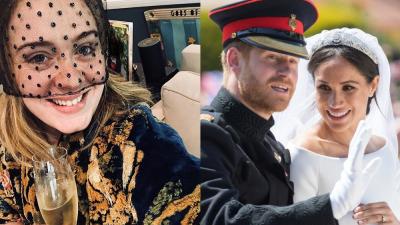 Adele Was Feeling The Royal Wedding Way Harder Than Any Mere Mortal