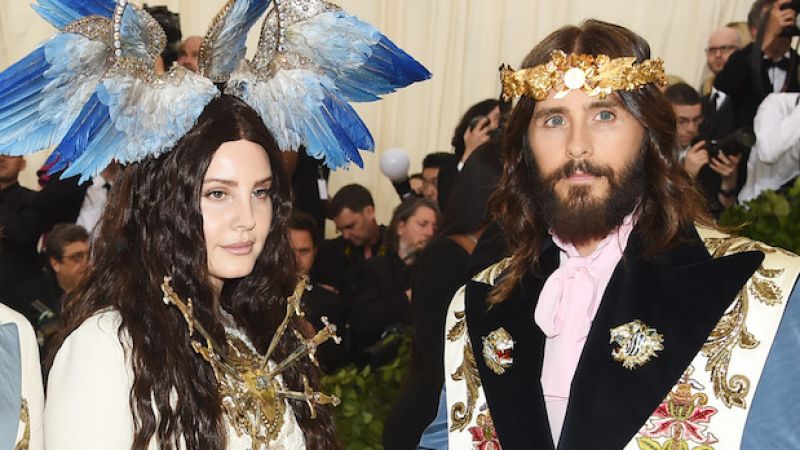 Here’s Jared Leto As Hot Jesus & Lana Del Rey As Jesus’ Sexy Mum At The Met Gala