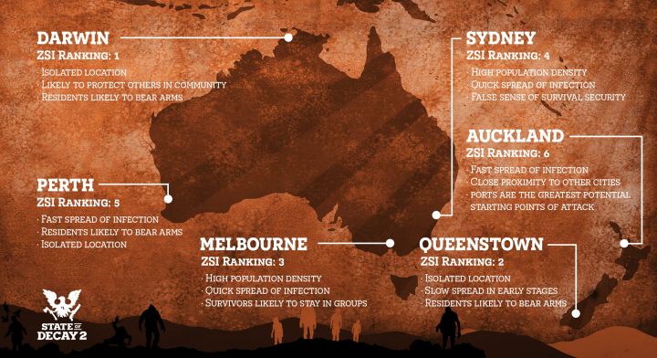 The Best & Worst Australian Cities To Be In During A Zombie Apocalypse