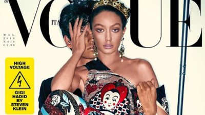 Gigi Hadid & Vogue Italia Apologise After Cover Shoot Criticised For Blackface