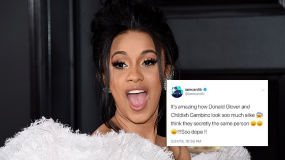 Cardi B Did Not Realise Donald Glover & Childish Gambino Are The Same Person