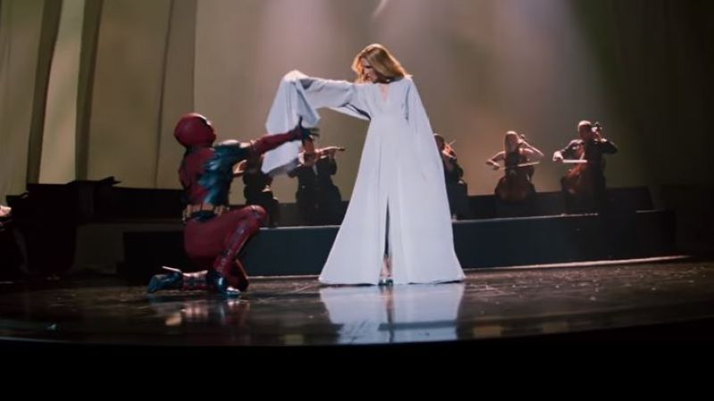 Deadpool Dancing Around Céline Dion In Stilettos Is All You Need Today