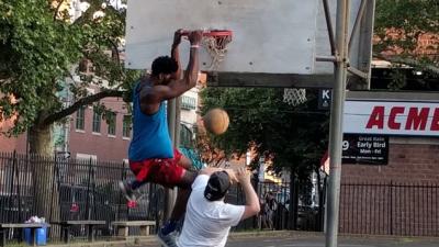 Joel Embiid Is Spending His Free Time Wrecking Plebs On Philly Street Courts