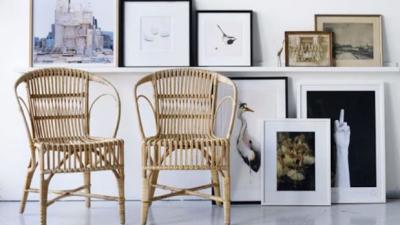 Genius Ways To Display Your Art When You Rent & Can’t Drill Into The Walls