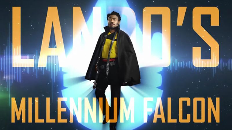 Watch Donald Glover Give An ‘MTV Cribs’-Style Tour Of The Millennium Falcon