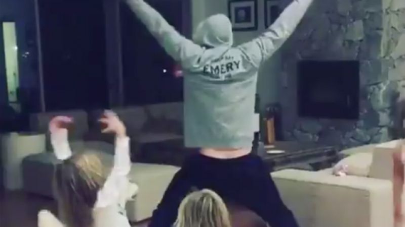 Here’s Chris Hemsworth Dancing With His Kids & Dog To ‘Wrecking Ball,’ Enjoy