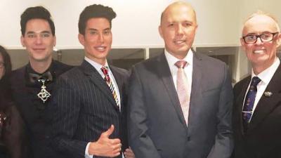 The ‘Human Ken Doll’ Inexplicably Turned Up At Parliament For The Budget Again