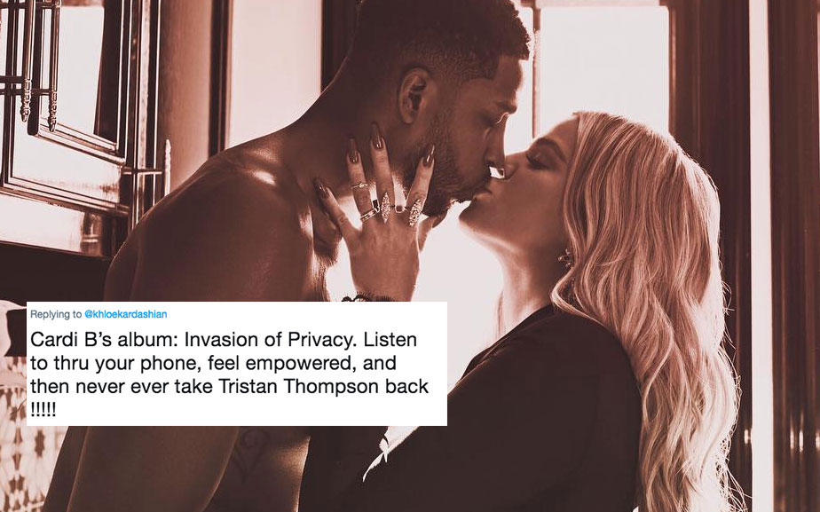 Khloe Kardashian Twitter Trolls Cheating Tristan Thompson