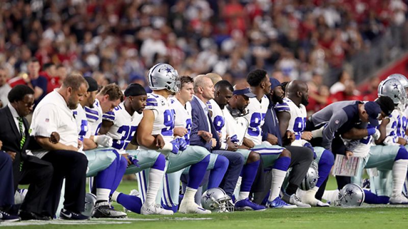 The NFL Just Banned Its Players From Kneeling During The National Anthem