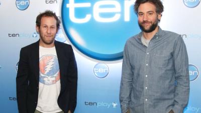 Here’s Josh Radnor On ‘The Project’ Spruiking The Band He’s In With Ben Lee (???)