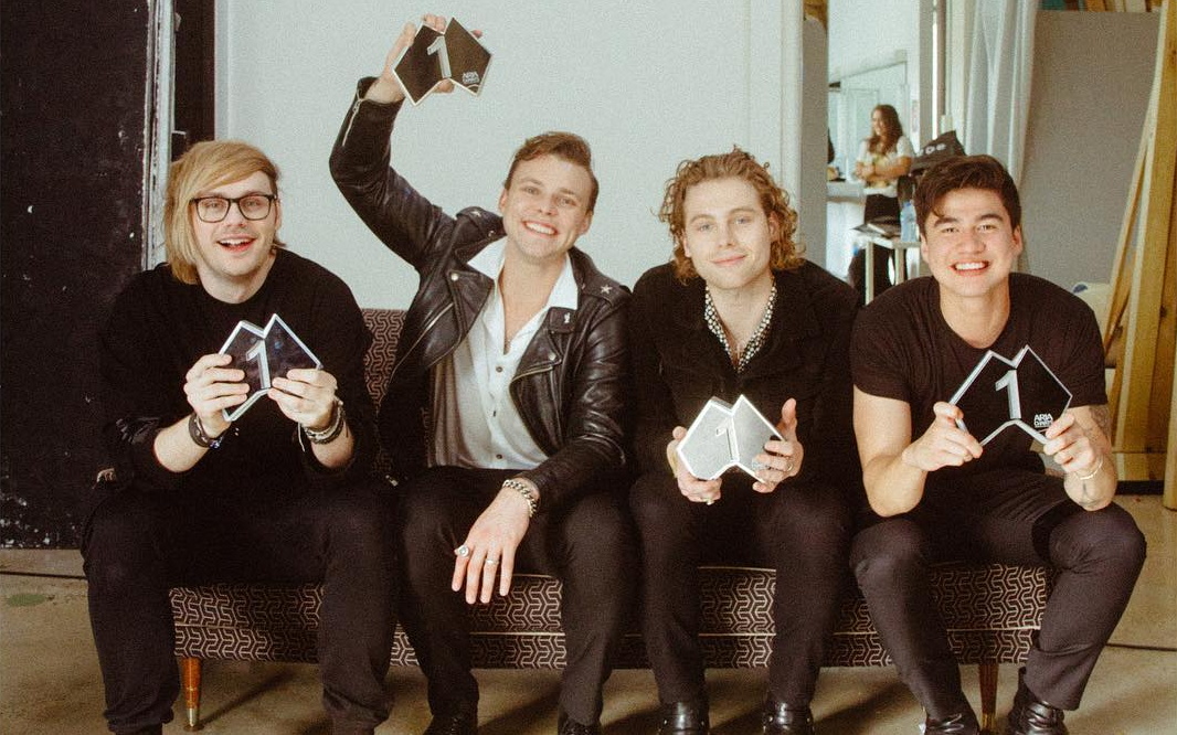 5SOS 5 Seconds of Summer Billboard Chart ARIA Chart Youngblood