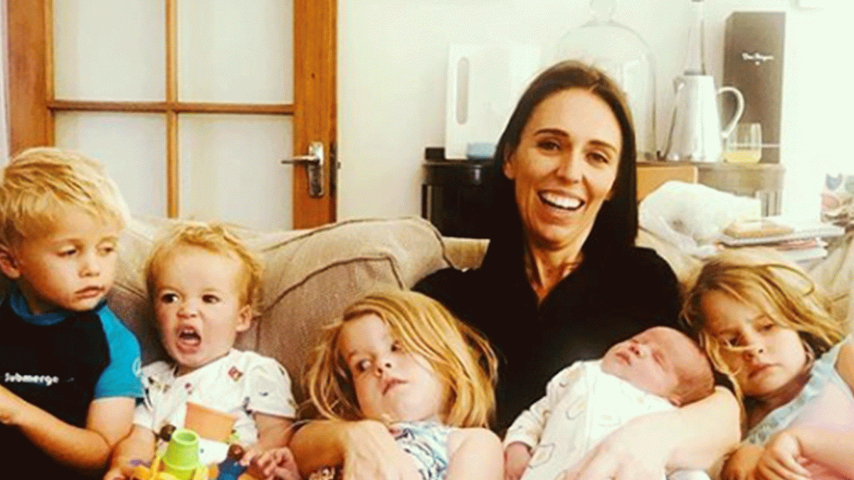 New Zealand PM Jacinda Ardern Giving Birth RN