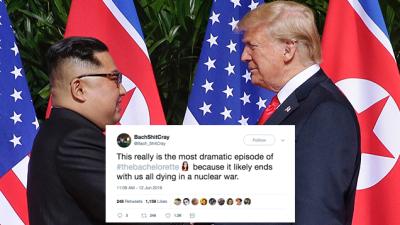 The Trump/Kim Shake Halted ‘The Bachelorette’ In The US & Punters Are Pissed