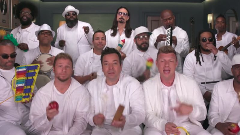 Anyway, Here’s Backstreet Boys Doing ‘I Want It That Way’ On Toy Instruments