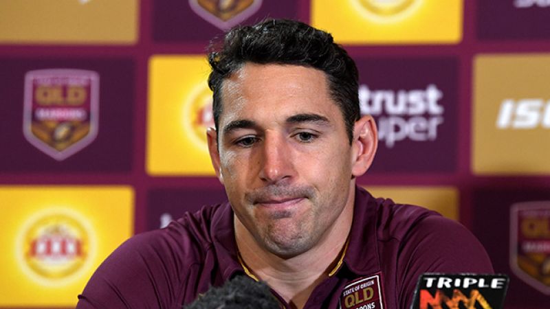 Billy Slater Is Out Of Origin 1 Which Should Give Every NSW Fan A Stiffy