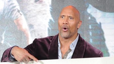 The Rock Revealed To SpongeBob That One Of His Nicknames Is “Beef Piston”