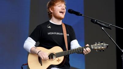 Ed Sheeran Donates Life-Sized Lego Model Of His Ginger Bonce To Charity Shop