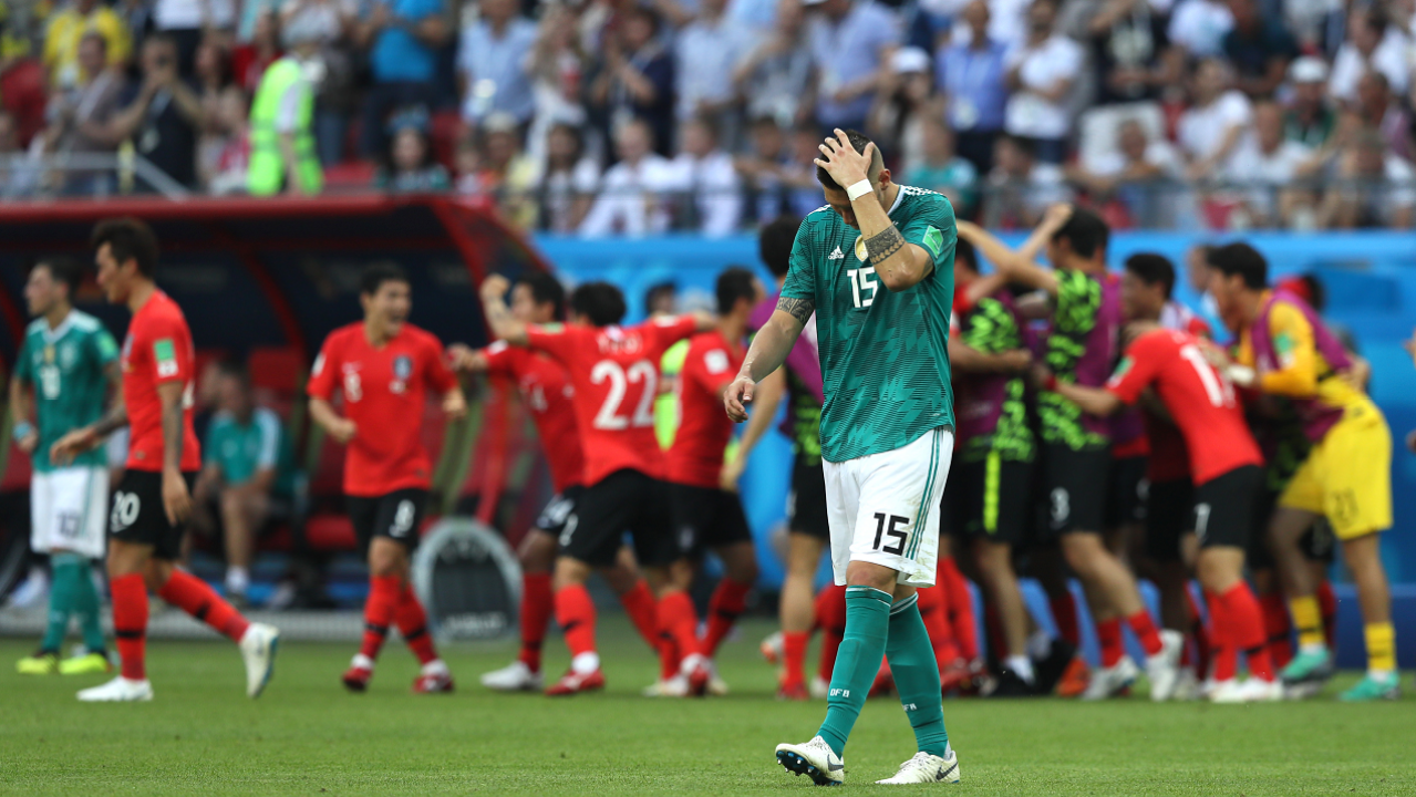 Reigning World Cup Champs Germany Knocked Out In Shock Loss To South Korea