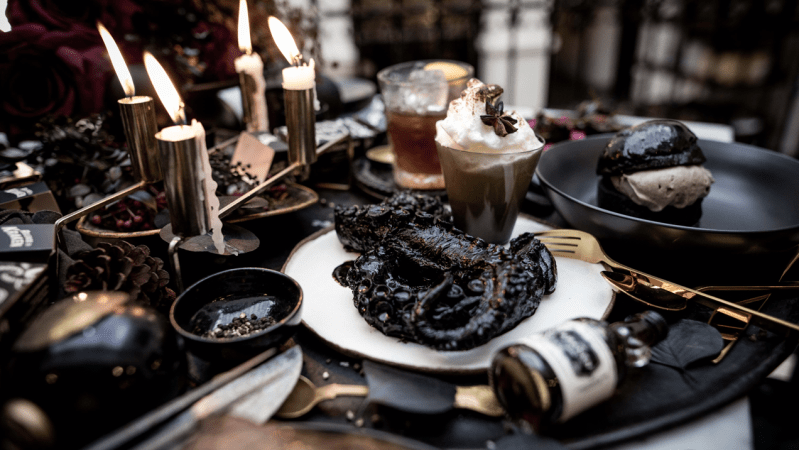 Embrace The Darkness With This Deeply Goth Christmas In July Feast