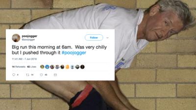 Someone Has Already Grunted Out A Fake Twitter Account For The Poo Jogger