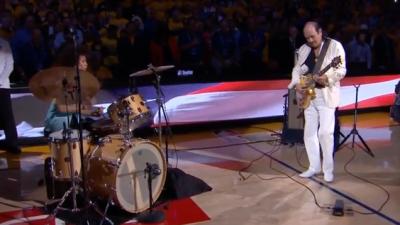 Santana Honoured America With A Deeply Weird Version Of The National Anthem