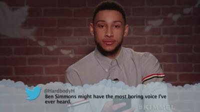 Here’s Ben Simmons Copping Heat On A Very NBA Edition Of ‘Mean Tweets’