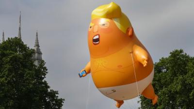 The Huge Pissy Pants Trump Blimp Could Be Headed To Australia This Year