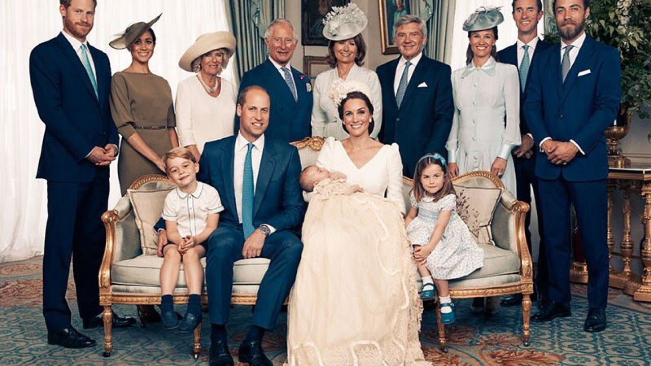 One Must Drop Everything To Check Out Prince Louis’ Official Christening Portraits