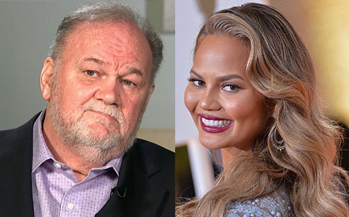 Chrissy Teigen Lets Thomas Markle Have It After His Latest Tell-All Interview