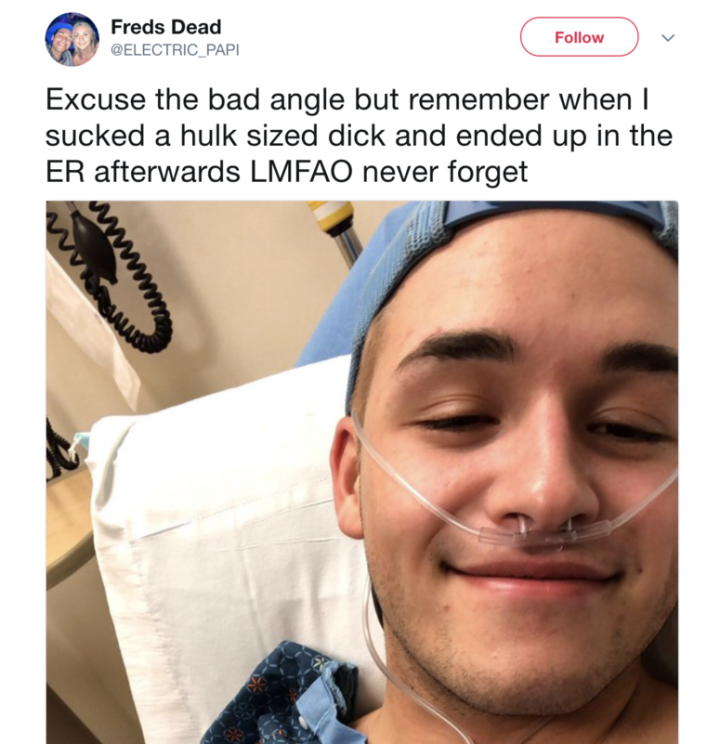 Bow Down To This Man, Who Sucked A 10-Inch Dick That Ruptured His Airway