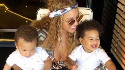 Beyoncé Shares A Sweet Photo Of Twins Rumi And Sir On Family Vacay