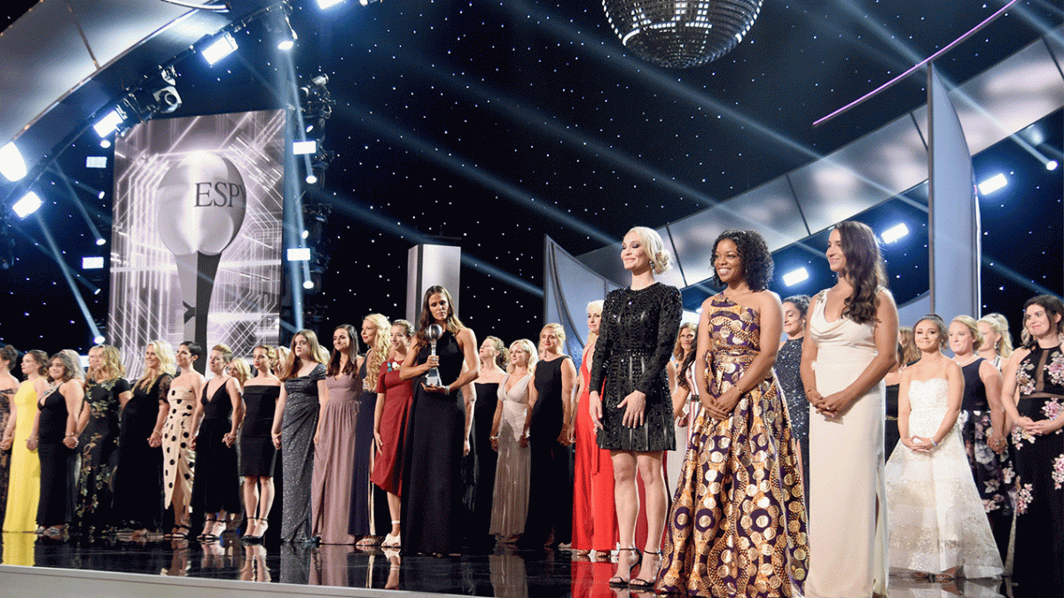 Survivors Of Sexual Assault Take To The Stage To Deliver Powerful Message Of Unity And Strength At The ESPYs