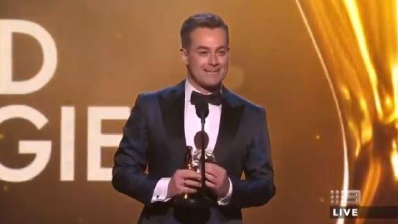 Grant Denyer Wins The Gold Logie Making Tom Gleeson’s Dreams Come True