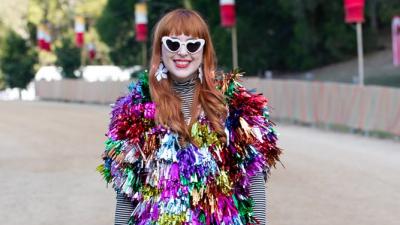 The Most Glittery & Colourful Ppl We Could Convince To Pose For Us At SITG