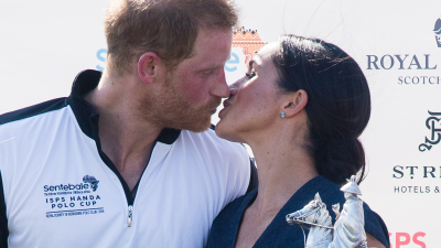 These Pics Of Meghan And Harry Macking On At The Polo Are A Real Friday Mood