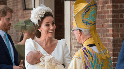 Please Enjoy The Largest Hats & Cutest Babies At Prince Louis’ Christening