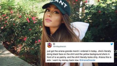 Ariana Grande Apologies For Dodgy-As-Fuck Tour Merch After Fan Backlash