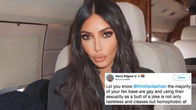 Kim Kardashian Is Getting Blasted For Posting “Homophobic” Comment On Instagram