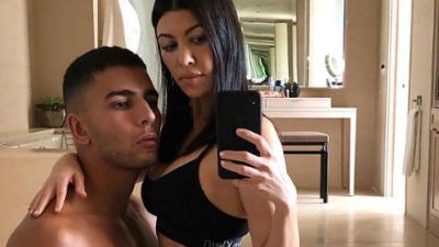 Kourtney Kardashian & Younes Have Split Up So Goodbye Almost-Naked Couple Selfies