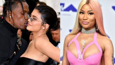 Nicki Minaj Reacts To Footage Of Kylie Jenner Running From Her At The VMAs