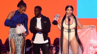 Nicki Minaj Slams Tiffany Haddish For Roasting Fifth Harmony On-Stage At The VMAs