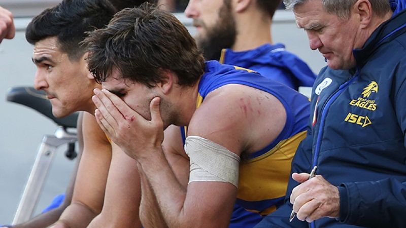 AFL Player Andrew Gaff Could Face Criminal Charges Over Horrific On-Field Hit