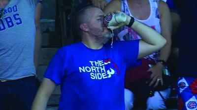Hero Baseball Fan Catches Foul Ball In Beer & Skols It, As Is Tradition